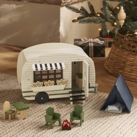 NEW- Toy Doll Camper with Accessories - Hearth & Hand™ with Magnolia - Picture 3 of 3